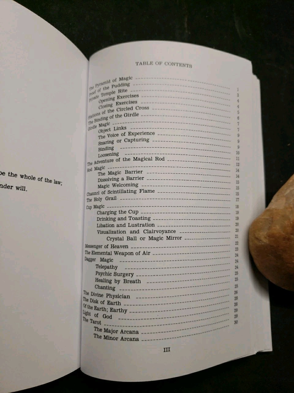 A.M.O.S. Ritual Book Of Magic By Clifford Bias 125 Pages New Reprint