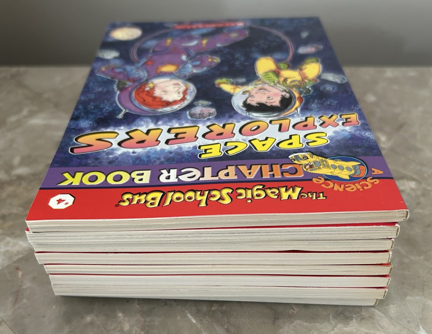 The Magic School Bus Chapter Books Boxed Set 1 2 3 4 5 6 7 8 Scholastic