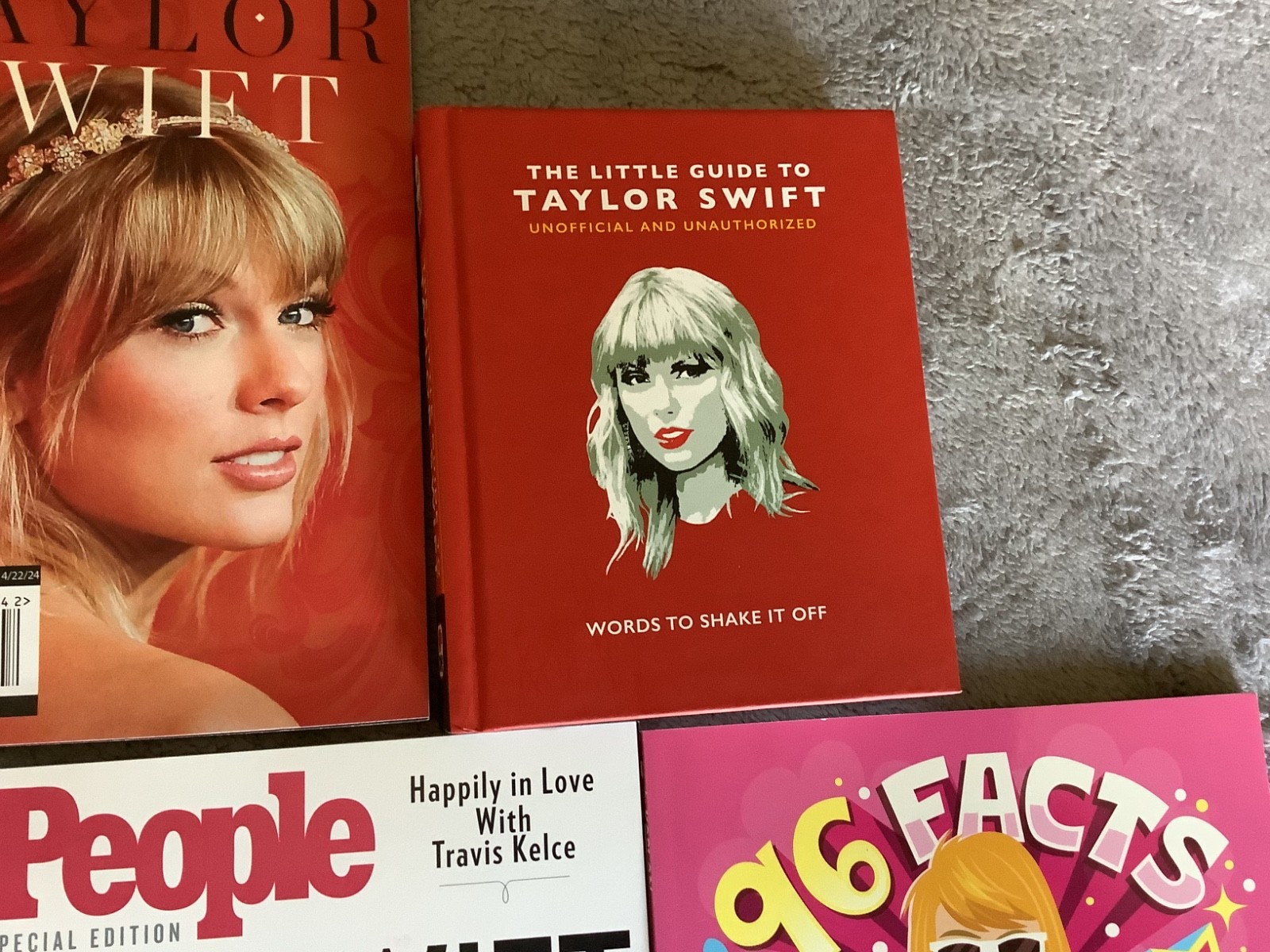 Lot of 12 Taylor Swift Magazines & Books – People, Media Digest, Taylor Verse