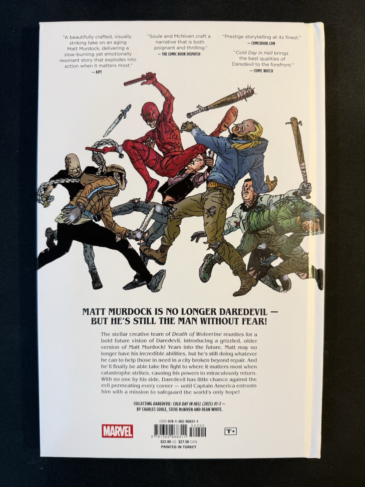 Daredevil: Cold Day in Hell Hardcover by Charles Soule & Steve McNiven – Marvel