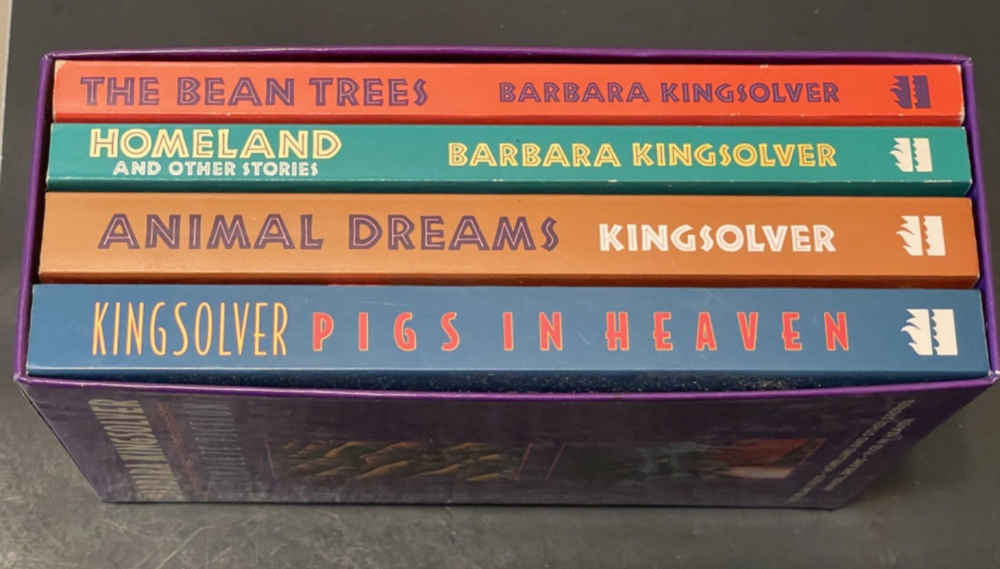 The Complete Fiction – Barbara Kingsolver – 4-Book Box Set – Paperback GOOD