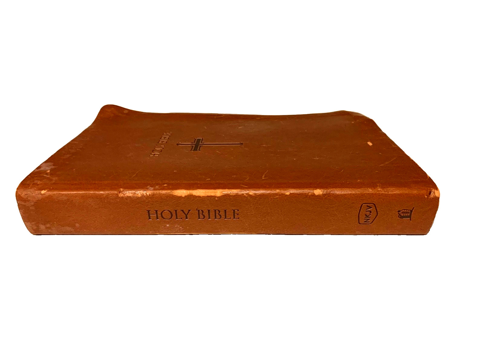 The Holy Bible NKJV Super Giant Print Bible Word of Christ in Red Tomas Nelson