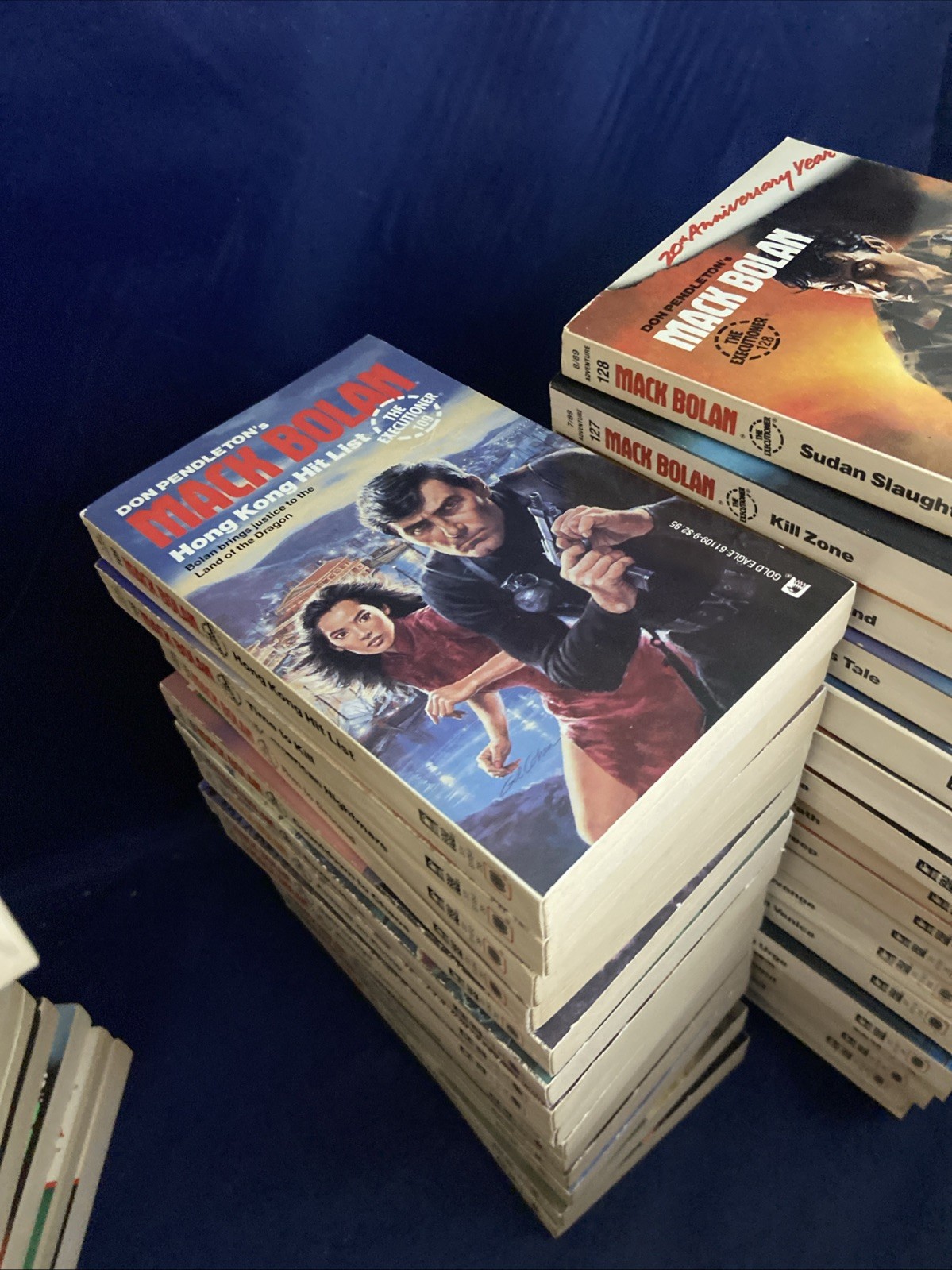 Don Pendleton’s MACK BOLAN The Executioner NO DUPES PB Book Lot of 101 Ex Cond!