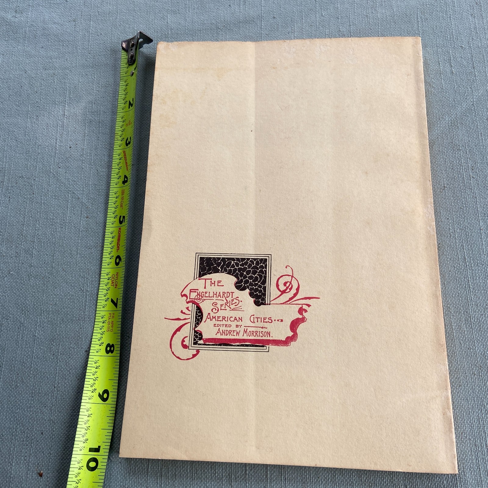 City of San Antonio Texas Andrew Morrison George Engelhardt Publisher Book 1977