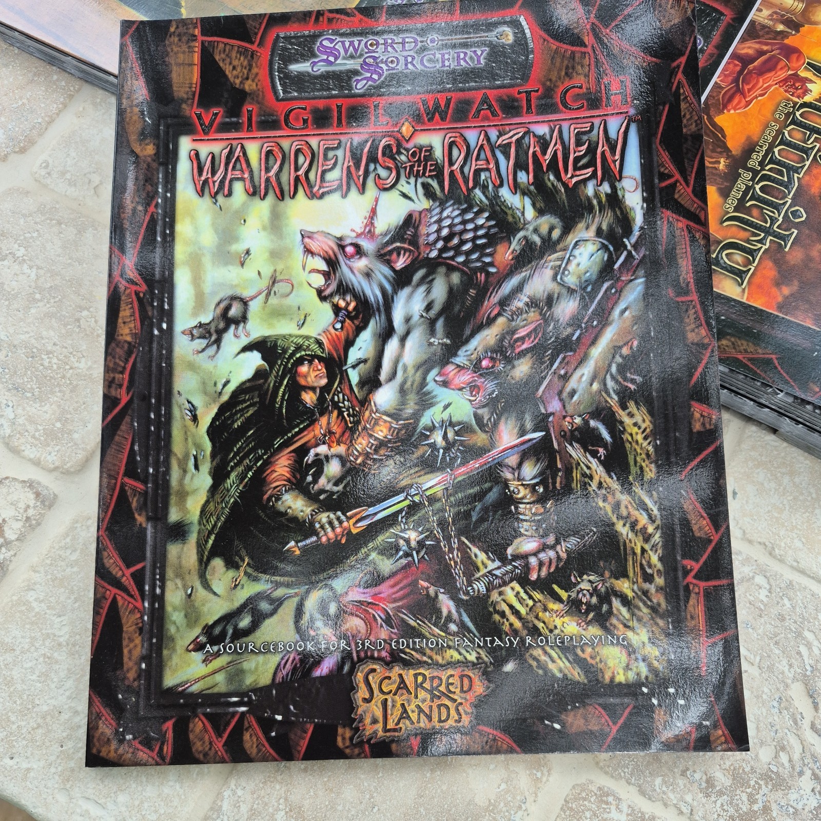WARRENS OF THE RATMEN 2001 D & D Scarred Lands WW8330 Wizards Of The Coast New