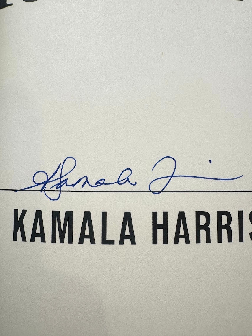 Kamala Harris Vice President SIGNED Book 107 Days HC AUTOGRAPHED New. In Hand