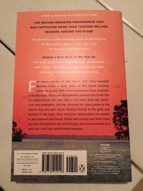 Where The Crawdads Sing by Delia Owens Ny Times Bestseller