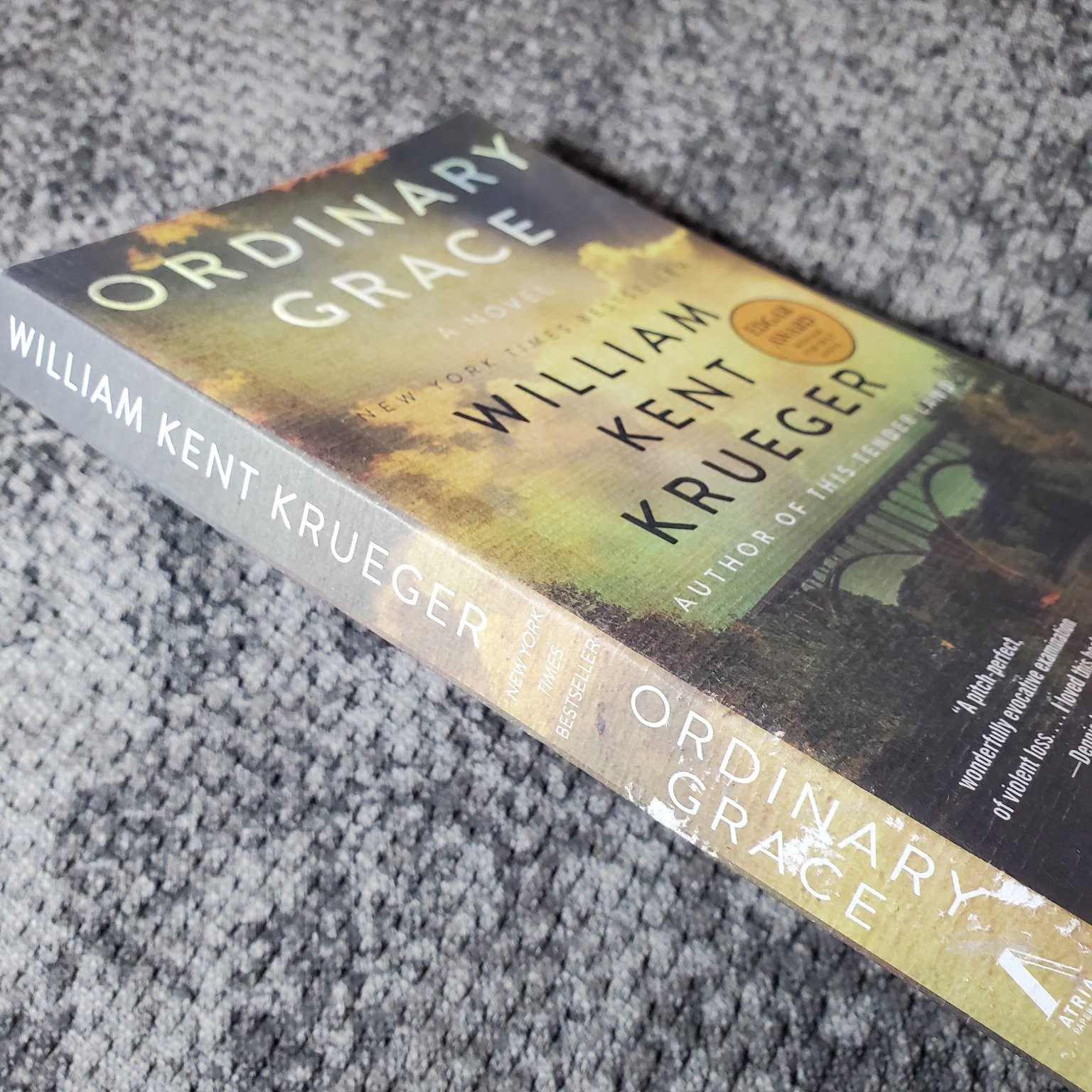 Ordinary Grace William Kent Krueger 2014 First Atria Paperback Edgar Award