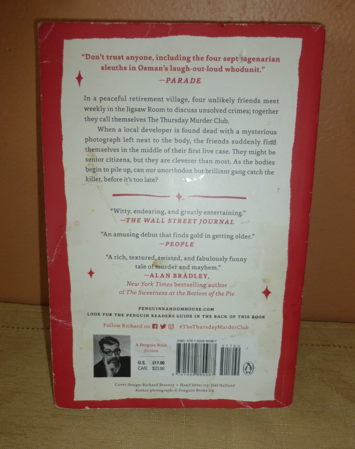 The Thursday Murder Club by Richard Osman – paperback