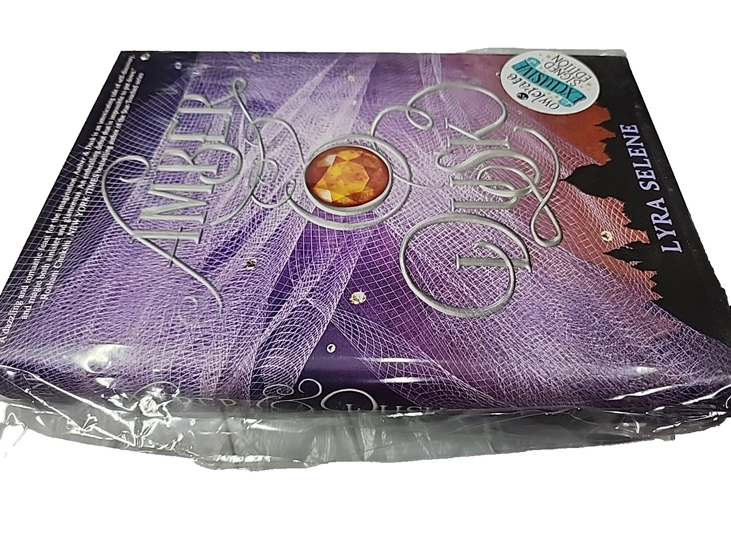 Owlcrate Exclusive ~Signed & Sealed ~Amber & Dusk ~By Lyra Selene ~HC ~DJ