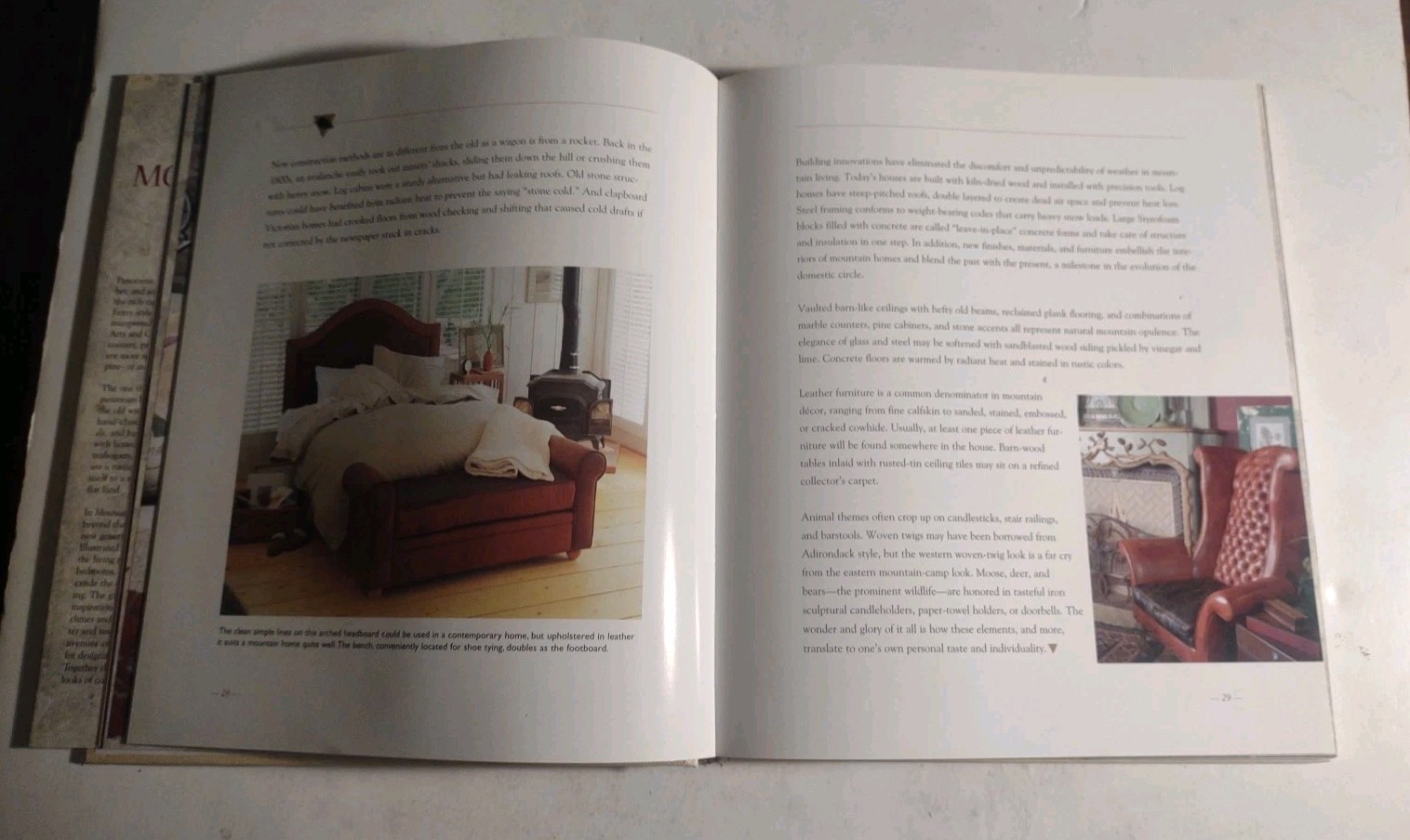 Mountain Style by Mary Whitesides. Hardcover Book. Gibbs-Smith Publisher.