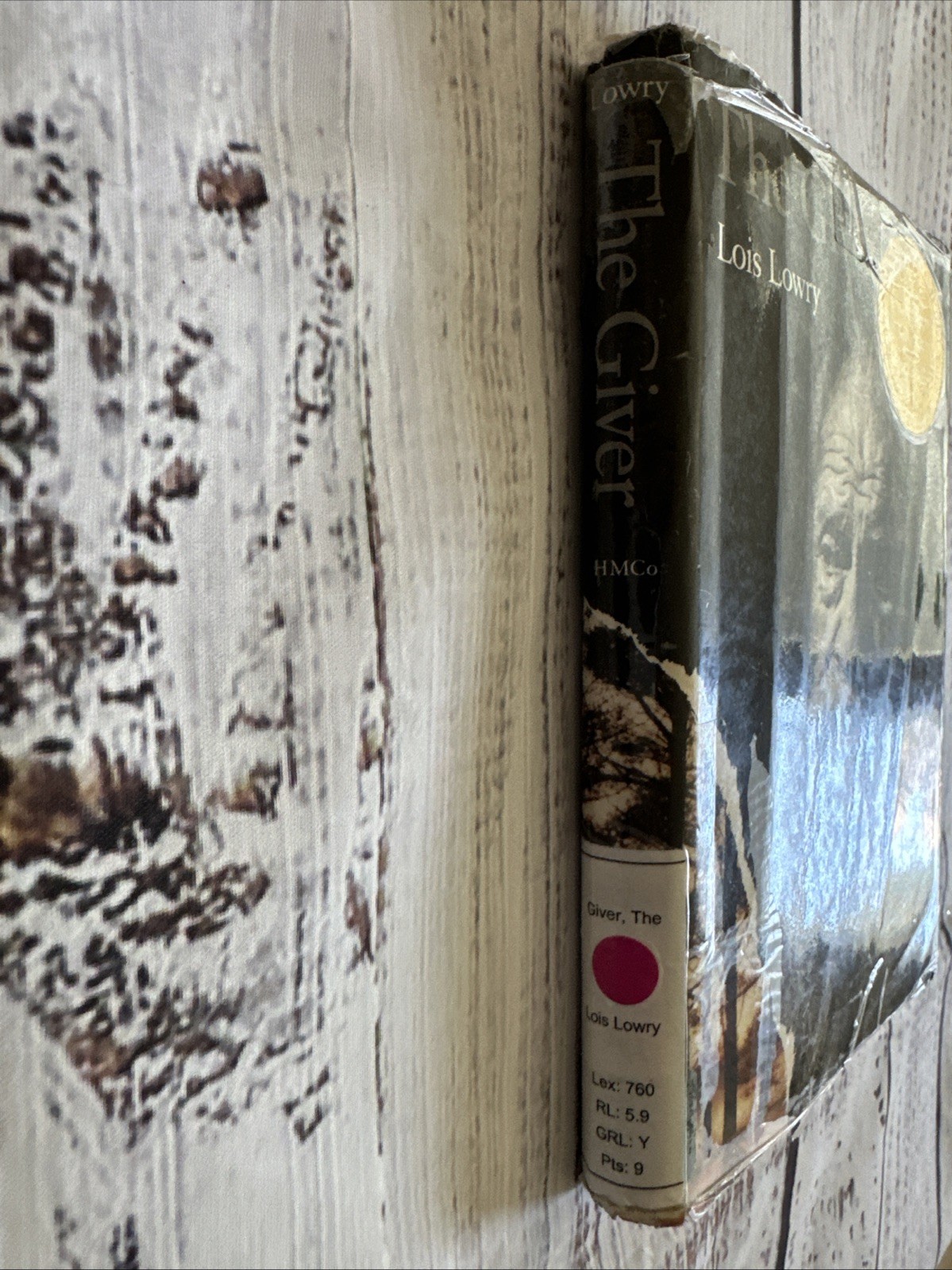 The Giver by Lois Lowry (1993, Hardcover) First Edition/Late Printing, VG+, HCDJ