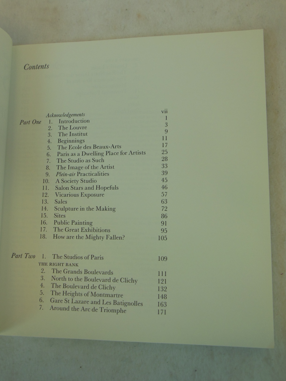 John Milner THE STUDIOS OF PARIS Yale University Press 1990
