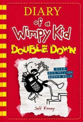 Double Down (Diary of a Wimpy Kid #11) – Hardcover By Kinney, Jeff – VERY GOOD
