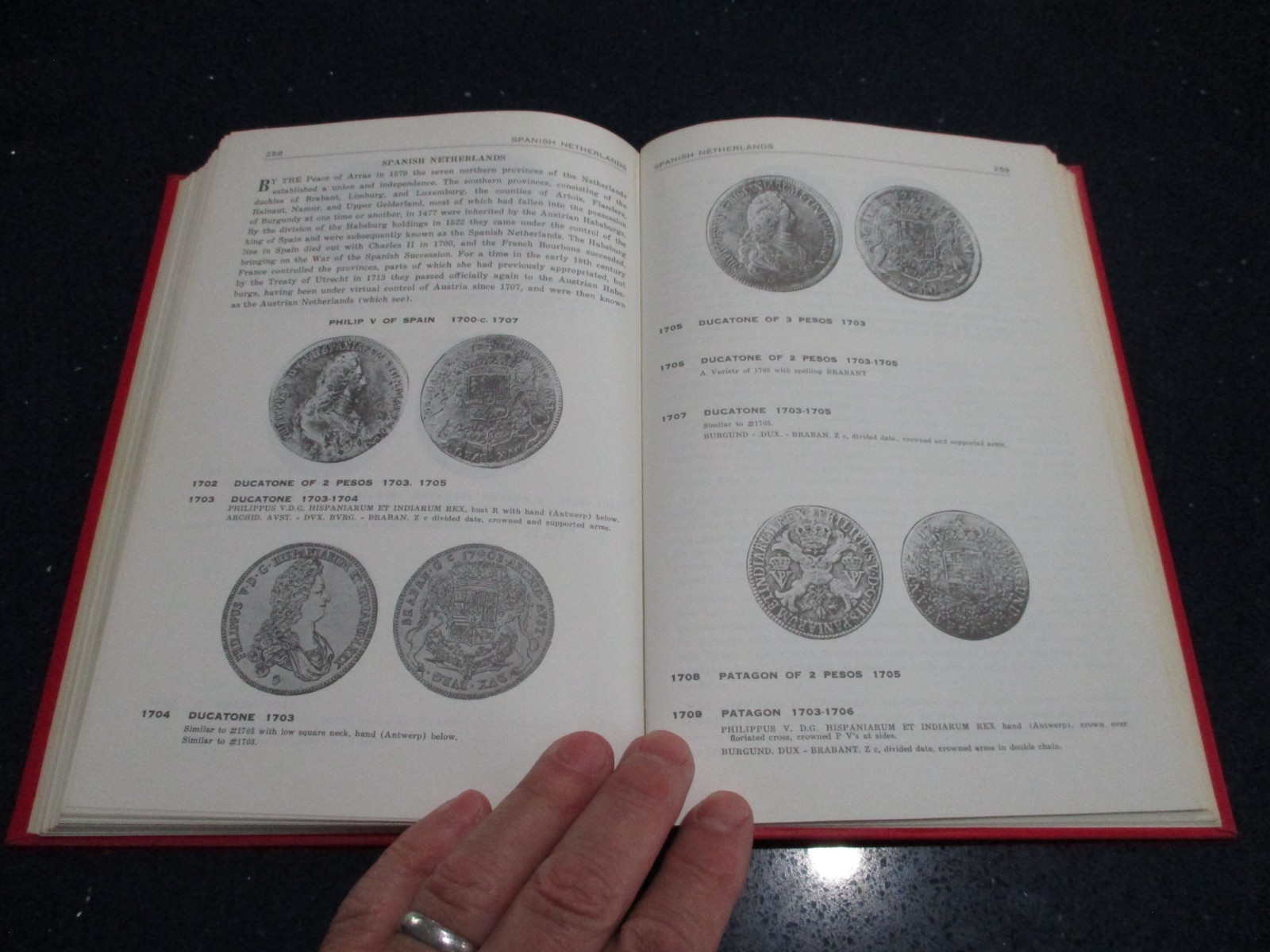 EUROPEAN CROWNS 1700-1800 Coin Book by John S Davenport w/ ORIGINAL VALUE SHEET!