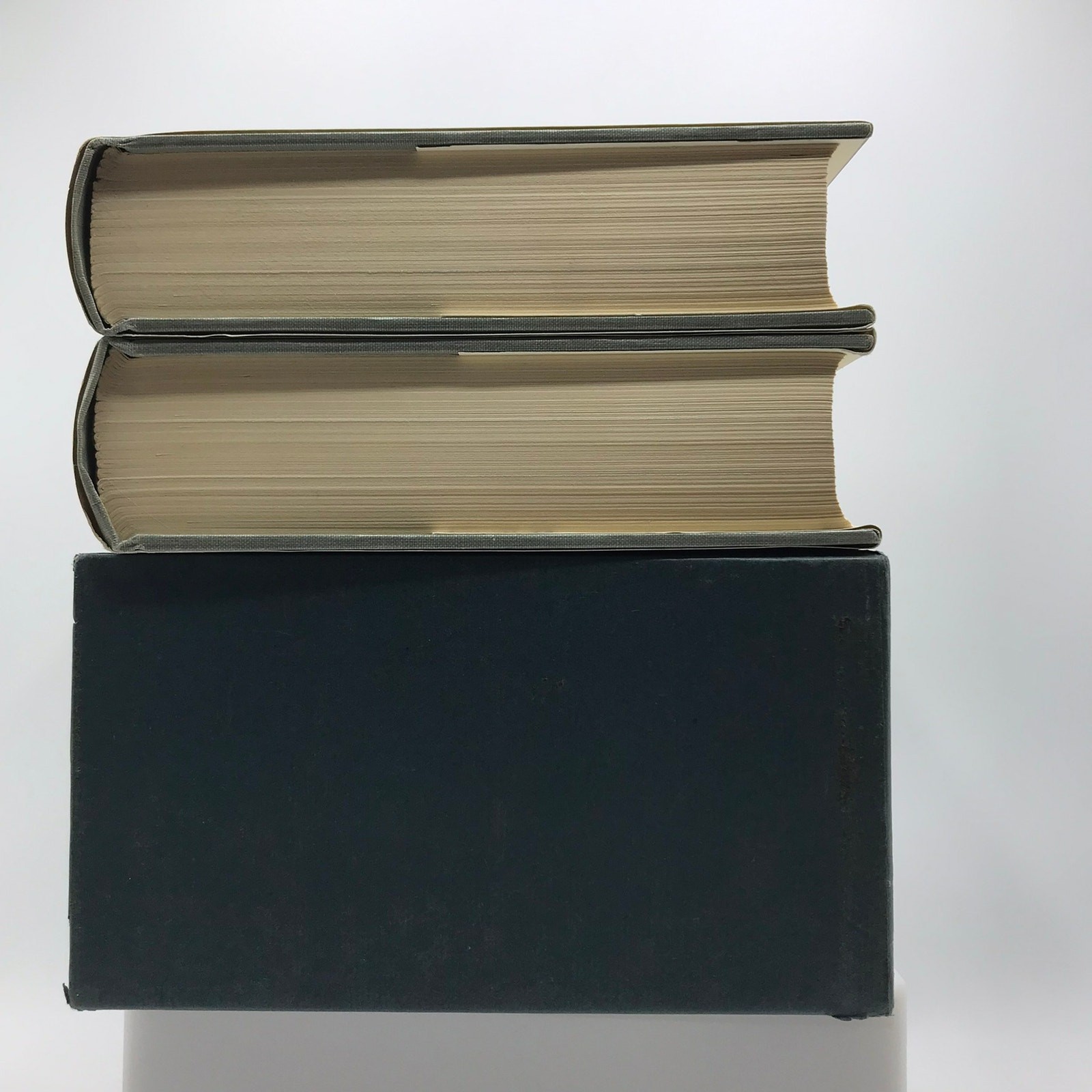 John Adams 2-Book Volume 1 & 2 by Page Smith 1st Edition Dust Jacket w/ Slipcase