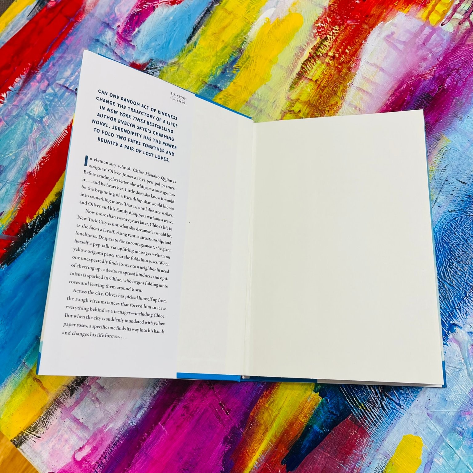 Incredible Kindness of Paper Evelyn Skye 2025 First Edition Novel Atria Books