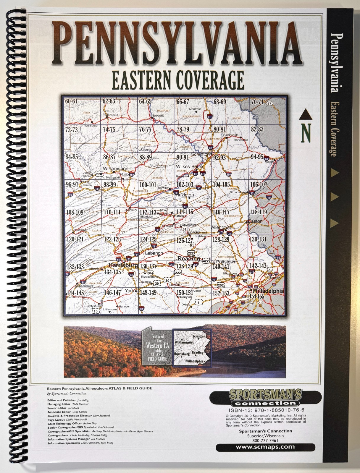 Eastern Pennsylvania All Outdoors Atlas & Field Guide