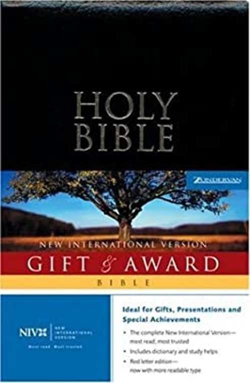 The NIV Gift and Award Bible Leather Zondervan Staff