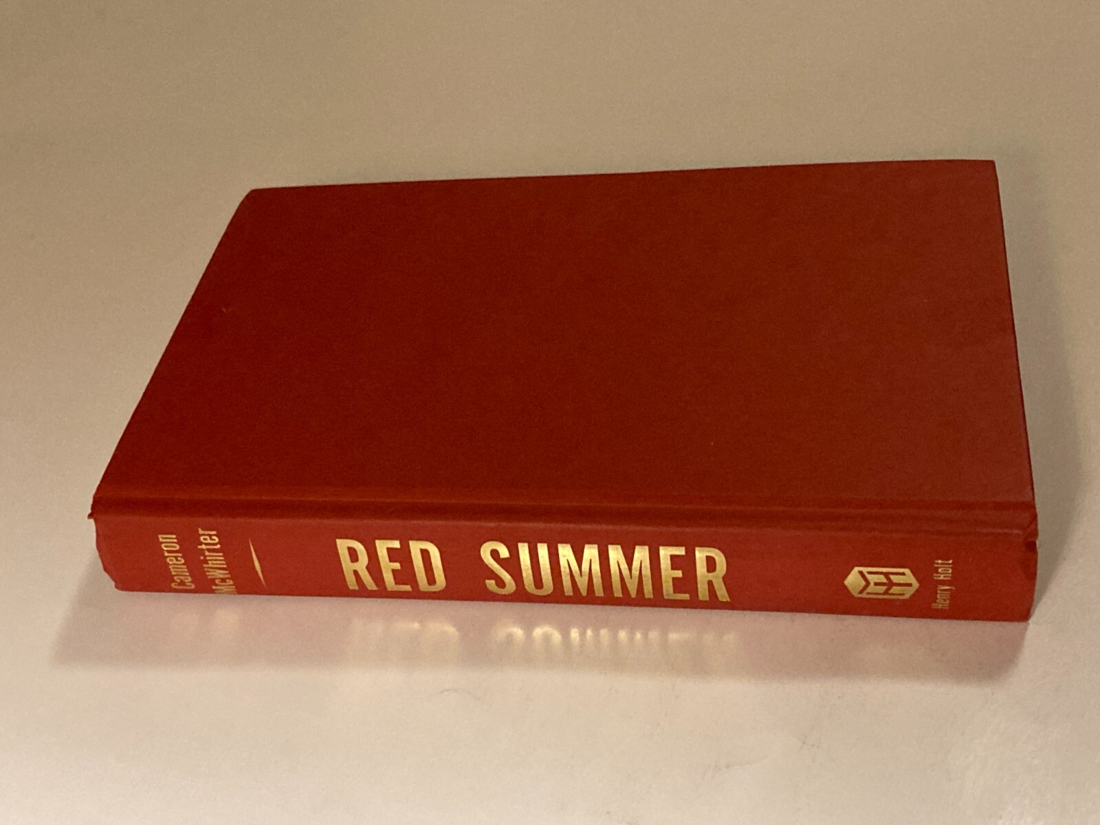 Red Summer: 1919 & The Awakening of Black America by McWhirter; VG+ / VG+
