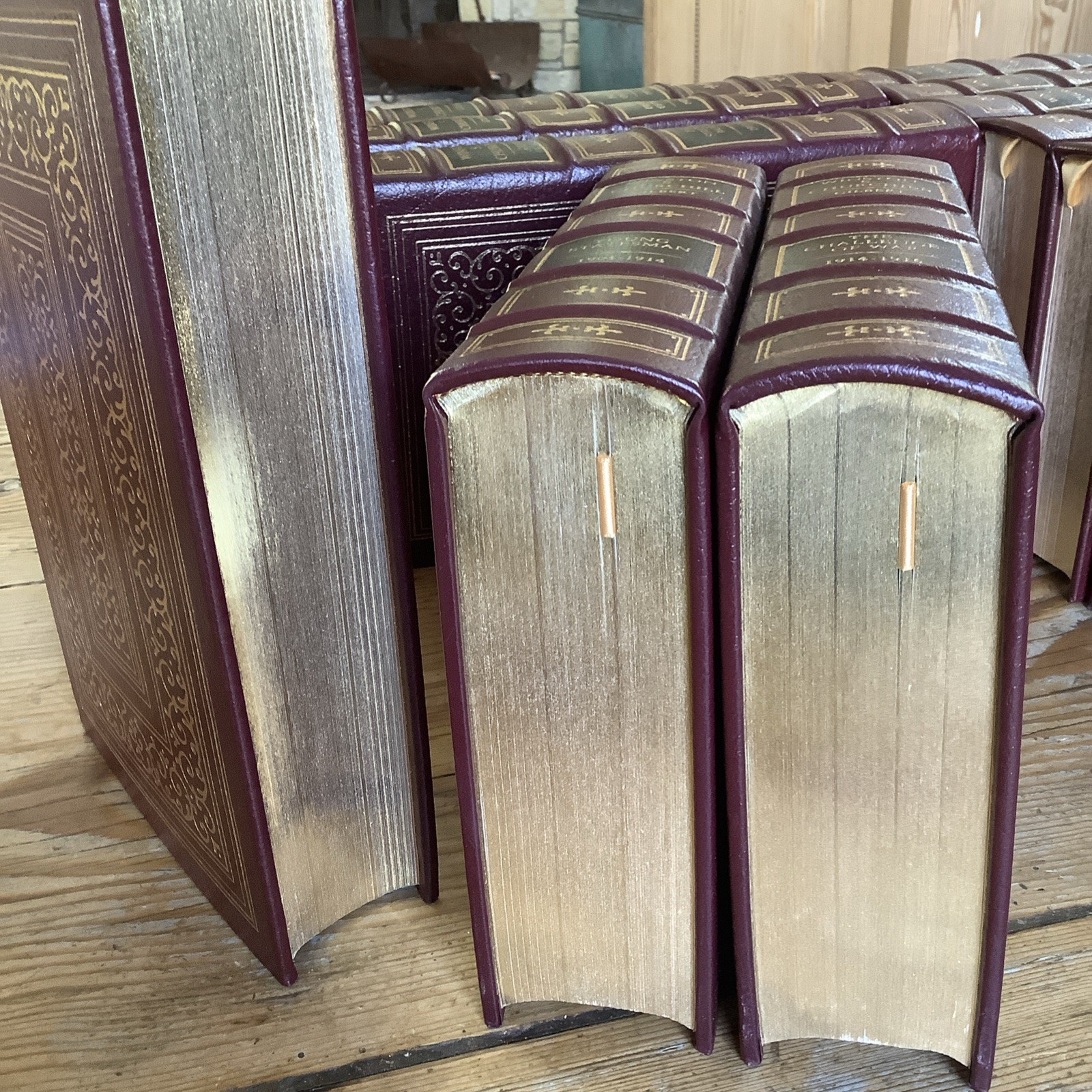 Winston S Churchill Easton Press 1994 Collector’s Edition Gilbert 12 Volumes