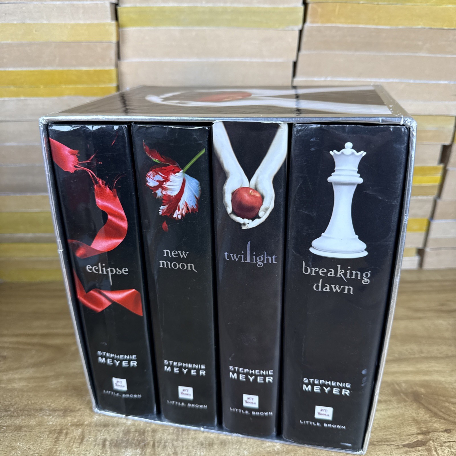 Twilight Saga 4 Book Set Slipcase Hardback Slipcover USA
