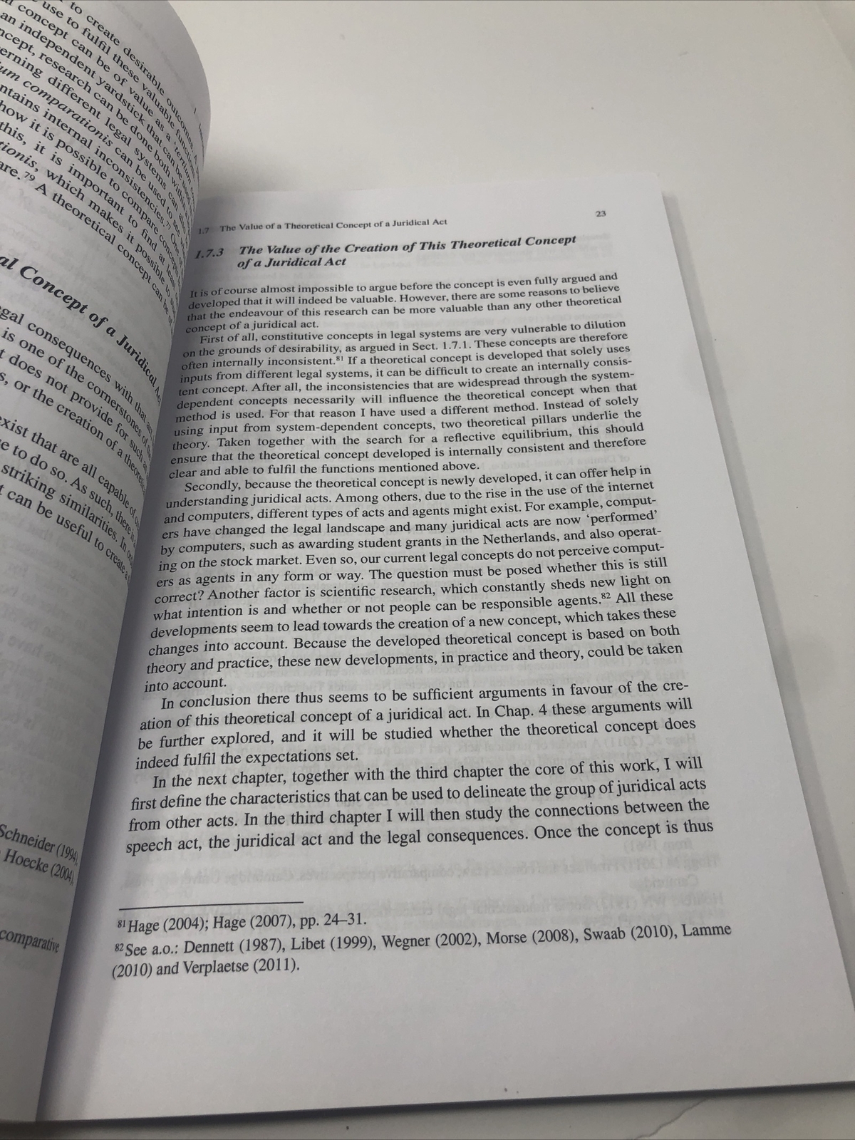 The Juridical Act A Study of the Theoretical Concept H.D.S van der Kaaij