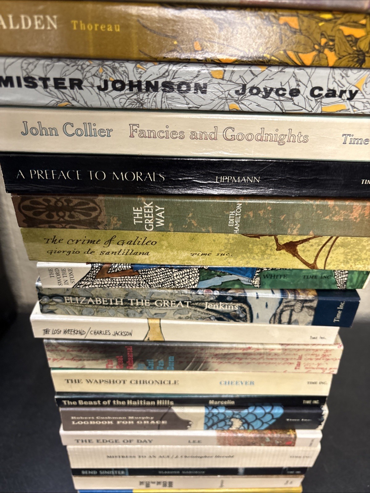 Lot of 20 Vintage Time Life Books Time Reading Program Special Edition Classics