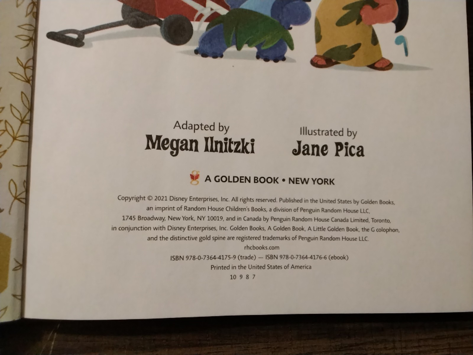 A Little Golden Book – Disney’s – Lilo & Stitch