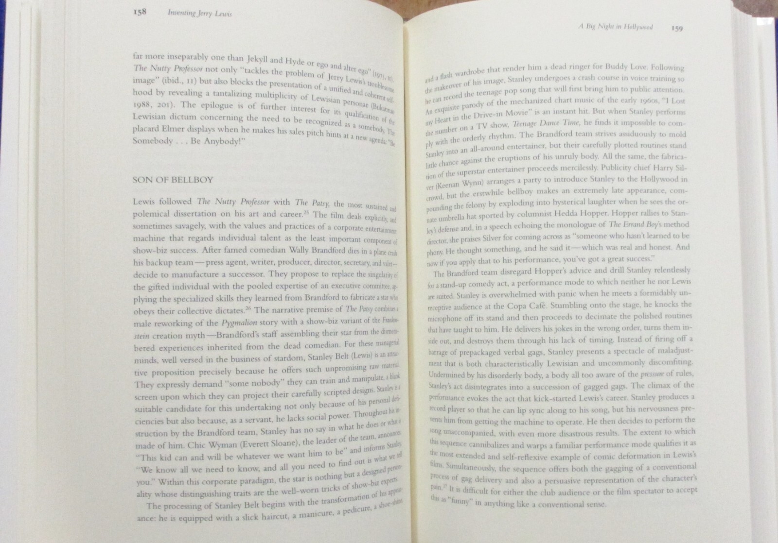 „Inventing Jerry Lewis“ Hardcover Book (2000) Frank Krutnik – First Edition