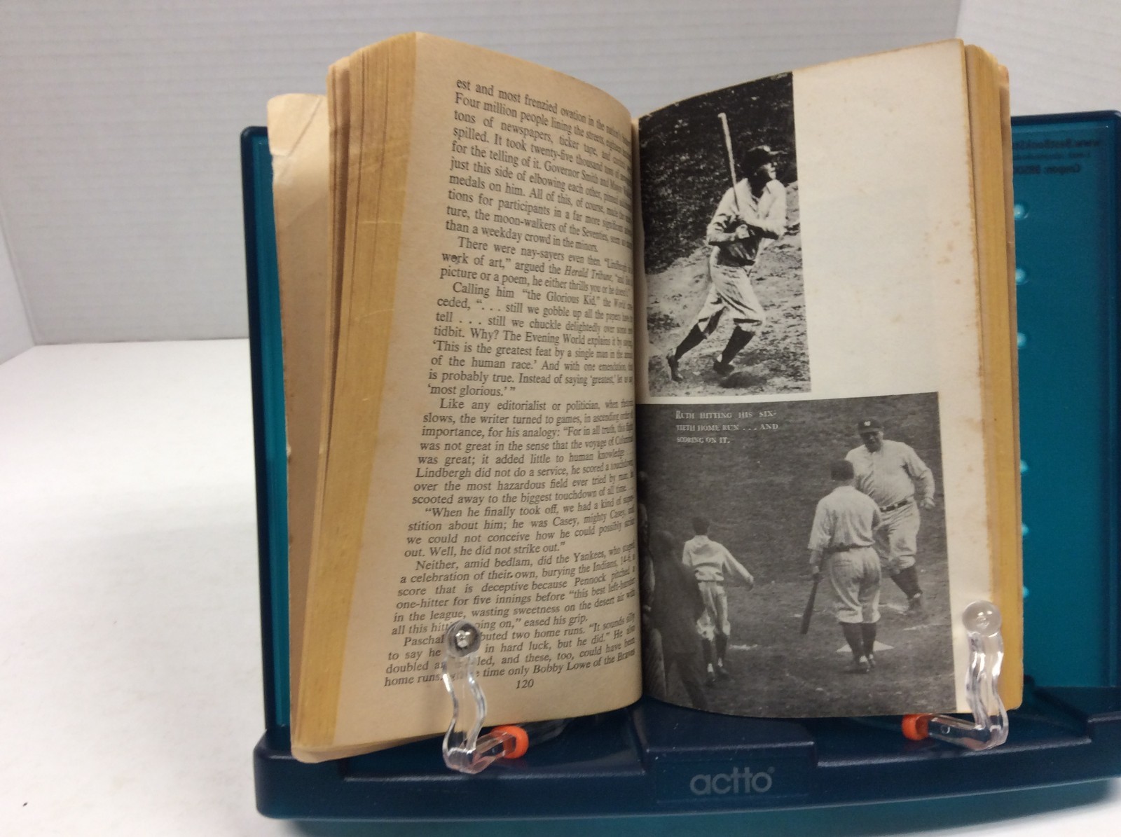 VINTAGE BASEBALL PAPERBACKS Lot of 8 Mantle, Paige, 1927 Yankees