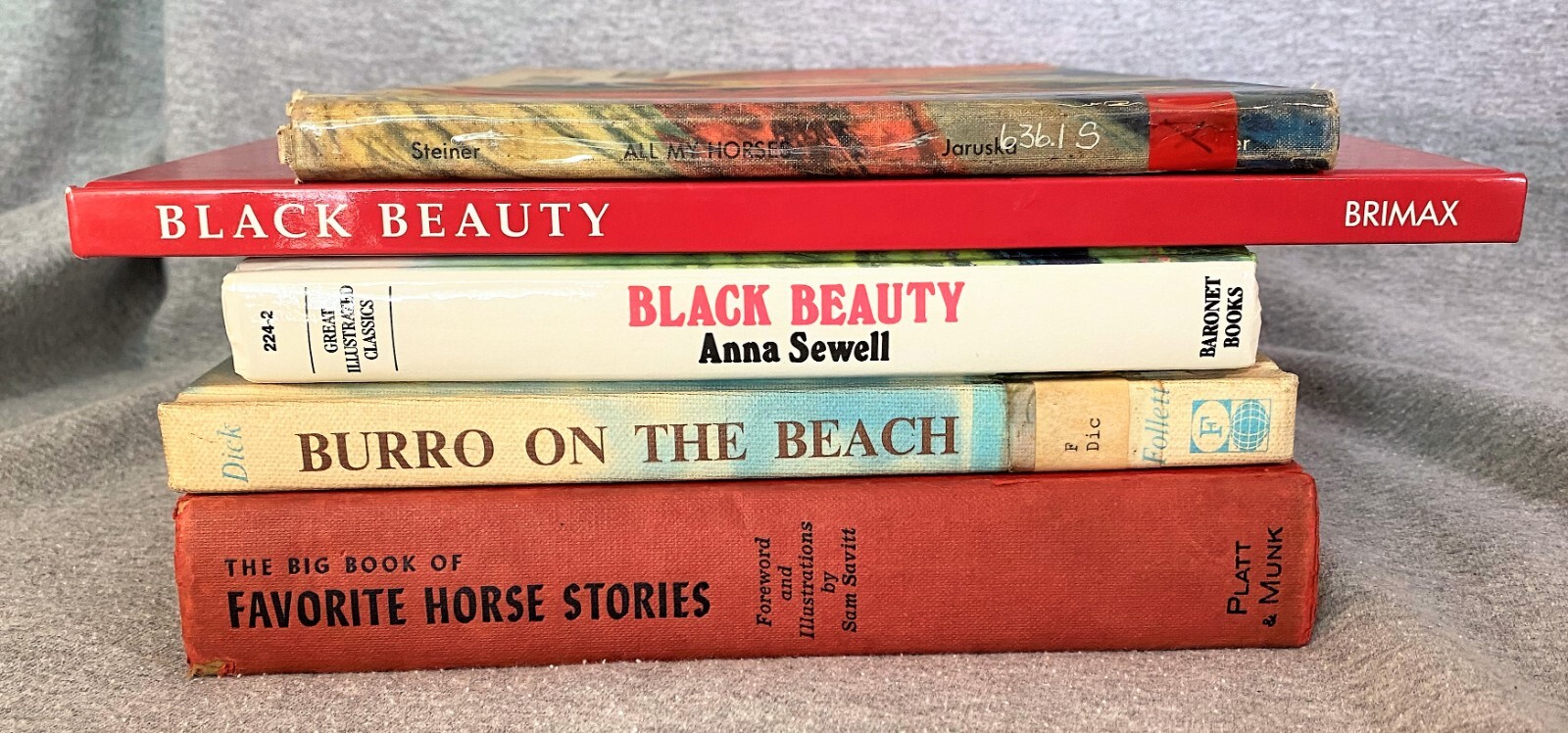 Horse Equestrian Books 29 in Lot 5HC & 24PB Chapter Picture Riding Veterinarian