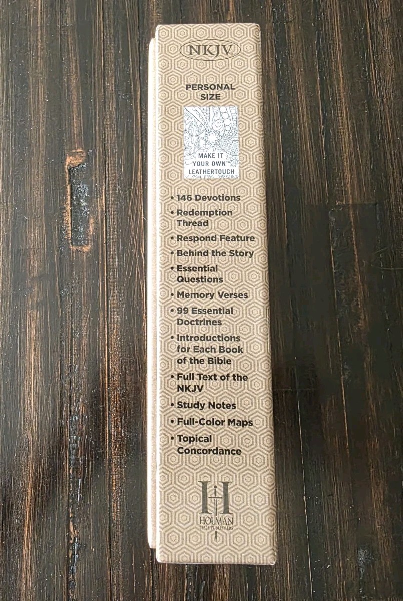 HCSB Essential Teen Study Bible Personal Size Make-It-Your-Own Cover Holman NEW