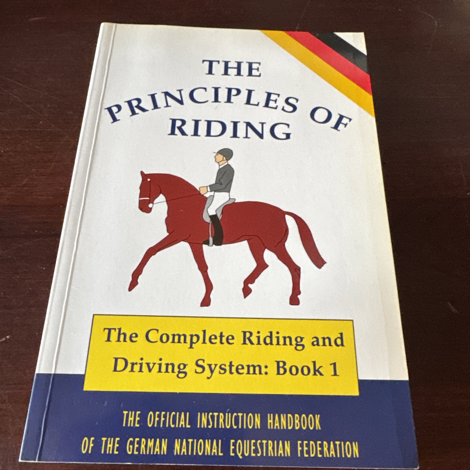 Rare 1992 The Principles Of Riding German National Equestrian Federation Book 1