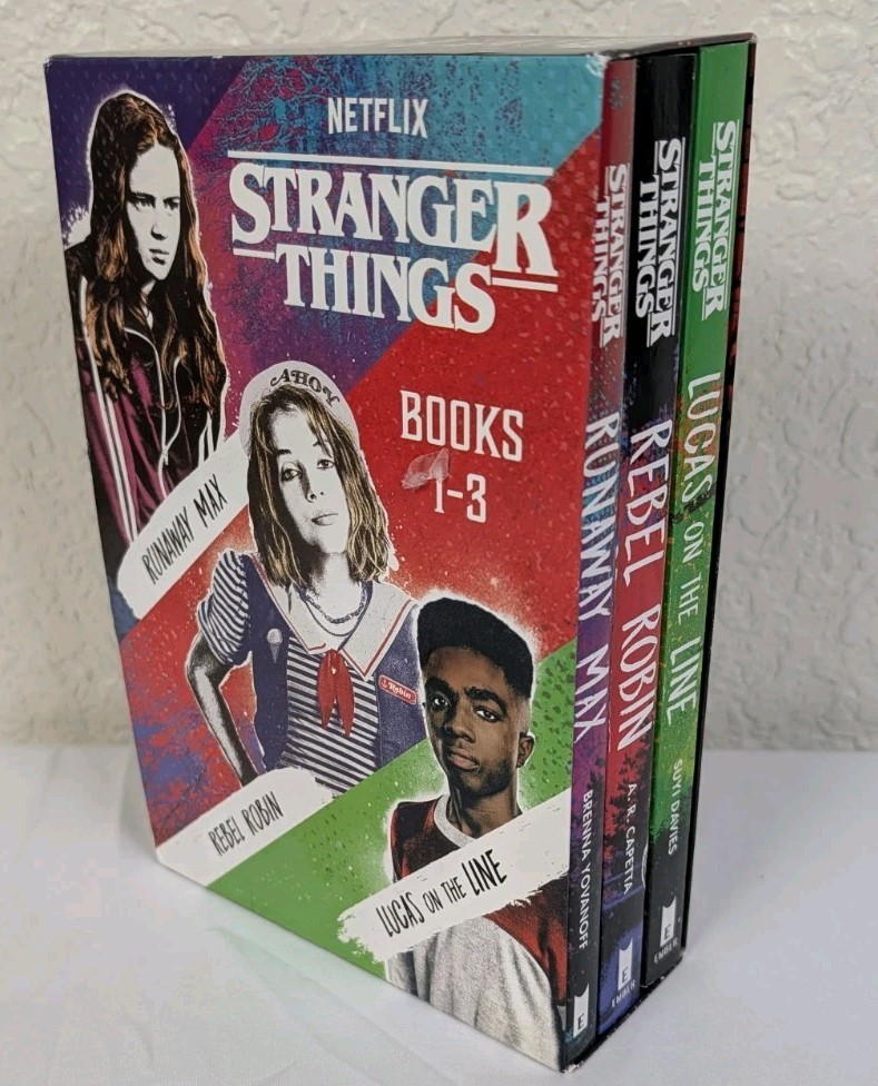 Stranger Things Boxed Set, Books 1-3: Runaway Max, Rebel Robin, and Lucas