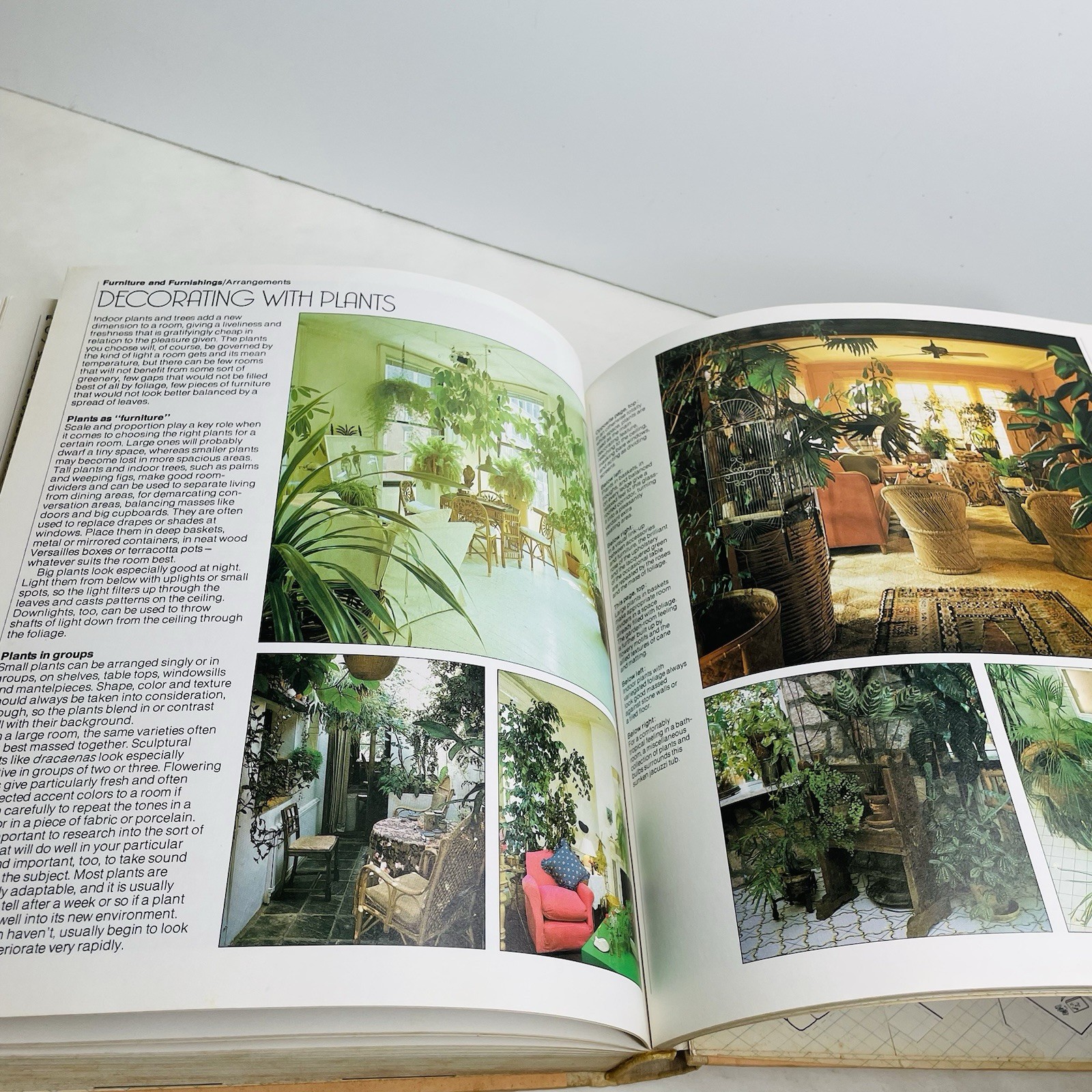 The Decorating Book by Gilliatt Pantheon Books, NY Vintage Decor Interactive
