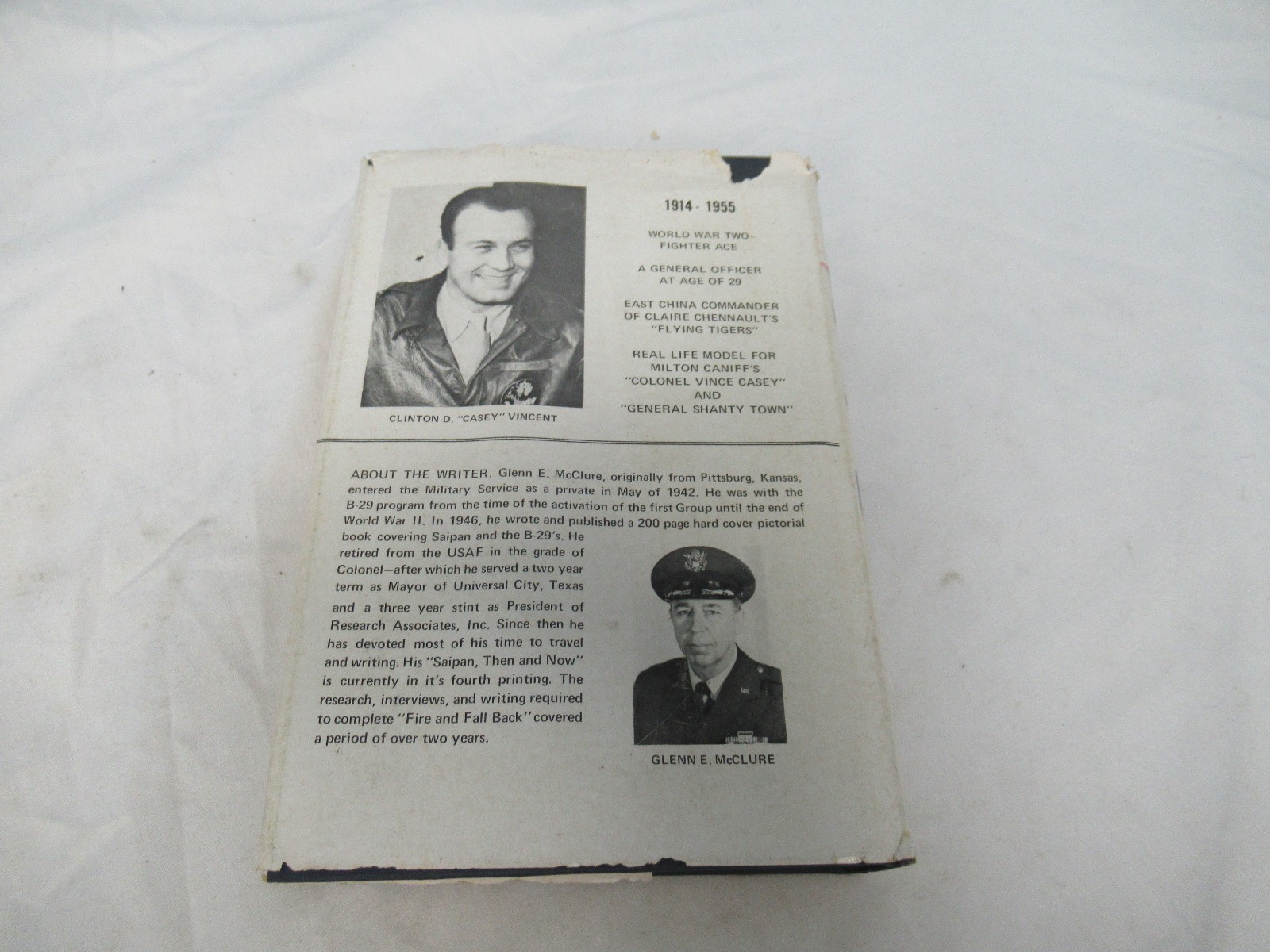 Fire and Fall Back, Casey Vincent’s Story by Glenn E. McClure (W)