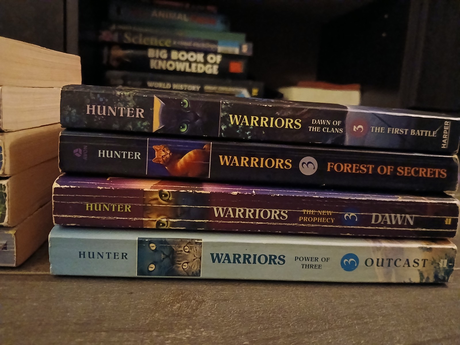 13 peace WARRIOS ERIN HUNTER Books ,