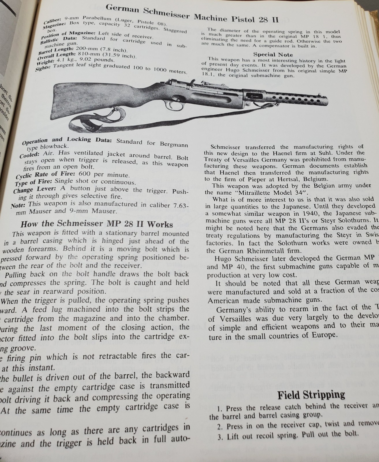 SMALL ARMS OF THE WORLD, MILITARY, REFERENCE BOOK, 768 PAGES!