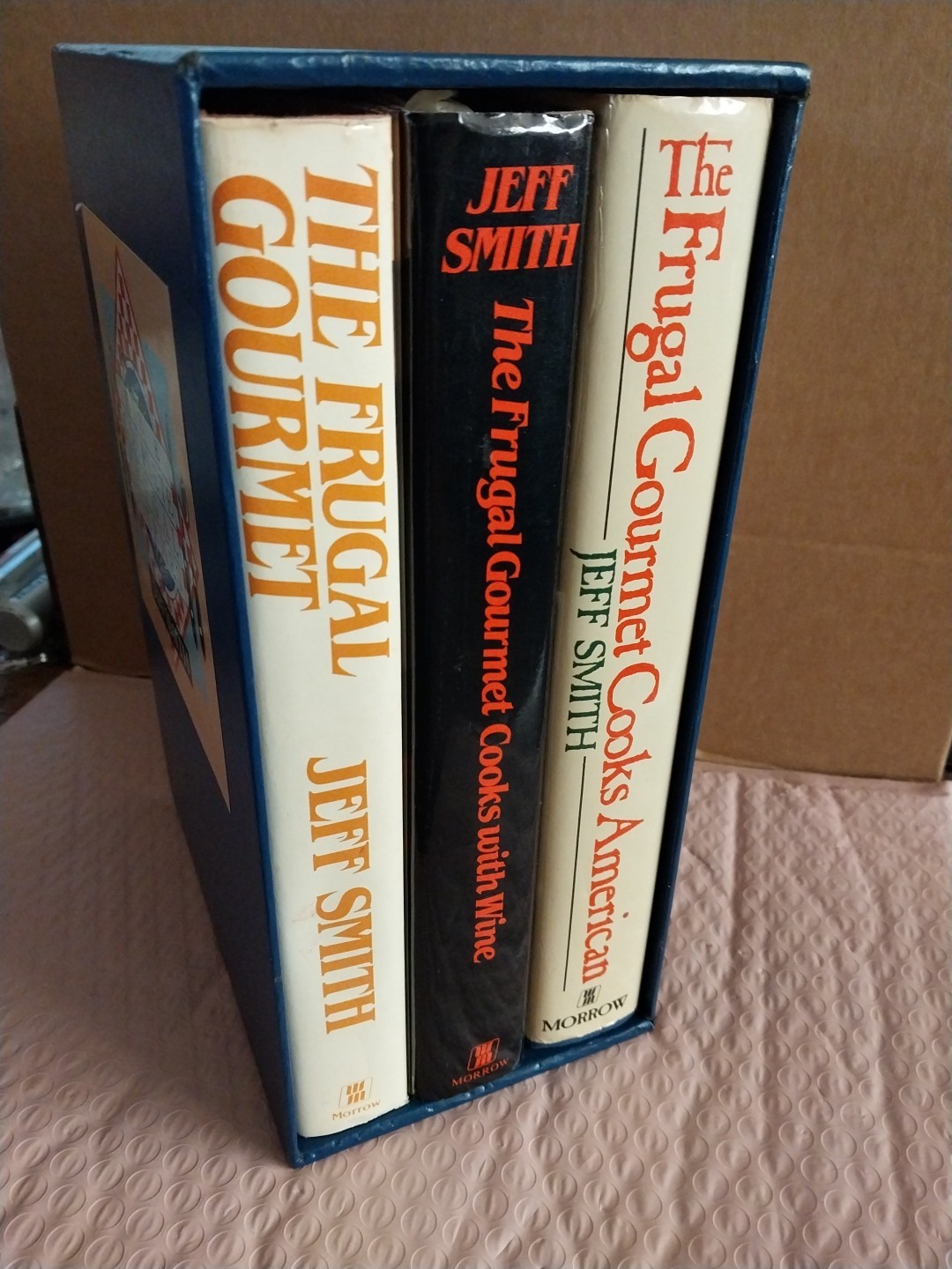 Jeff Smith The Complete Frugal Gourmet Cookbook Set 1986 Hardcover With Case