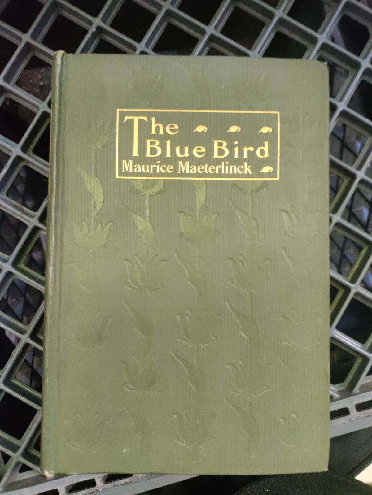 Maurice Maeterlinck~THE BLUE BIRD~1ST~1909~NICE COPY