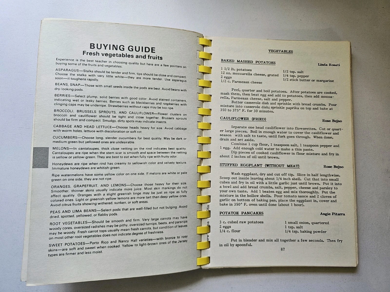 1985 Local Church Cookbook 190 Pages St. Joseph Church Berwick,PA.