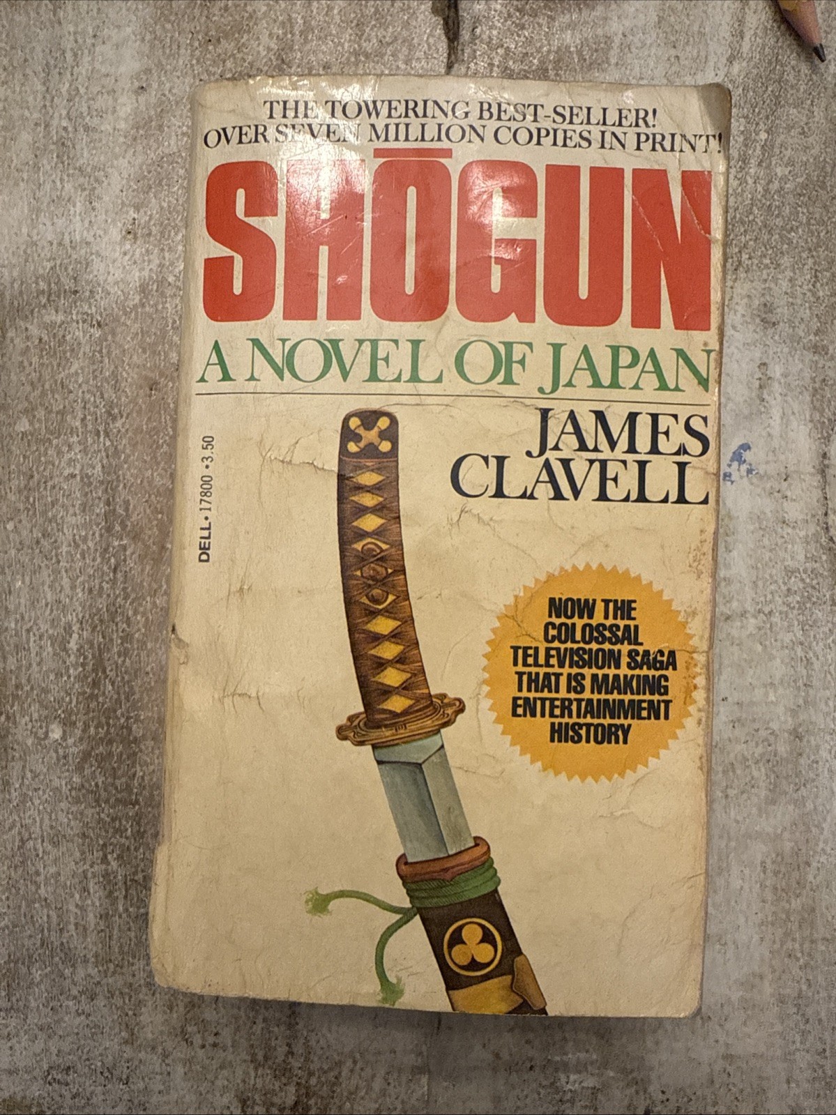 James Clavell Book Lot of 3 Shogun Noble House Tai-Pan