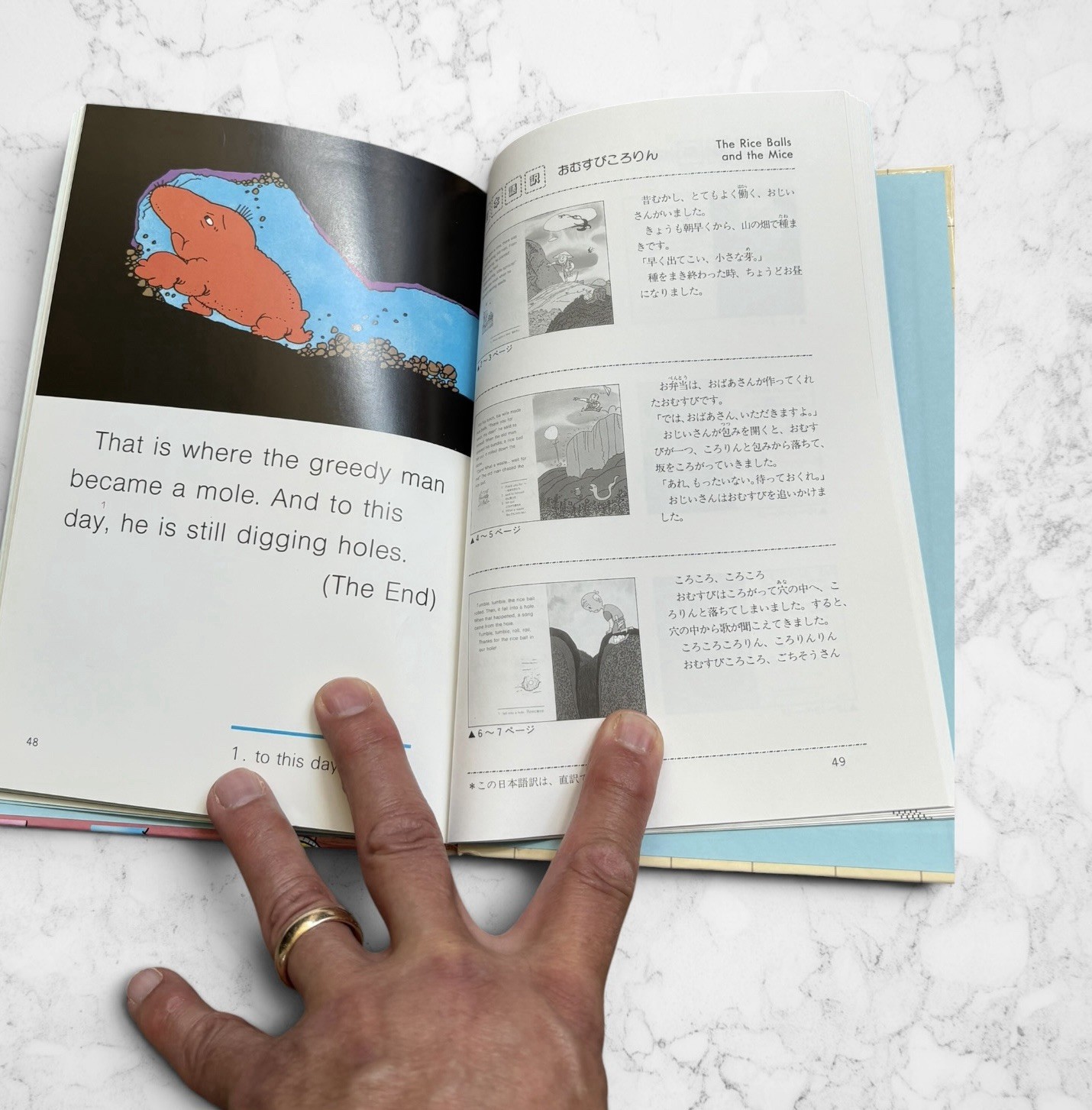 The Rice Balls and the Mice Gakken Bilingual English/Japanese Kids Book – ESL