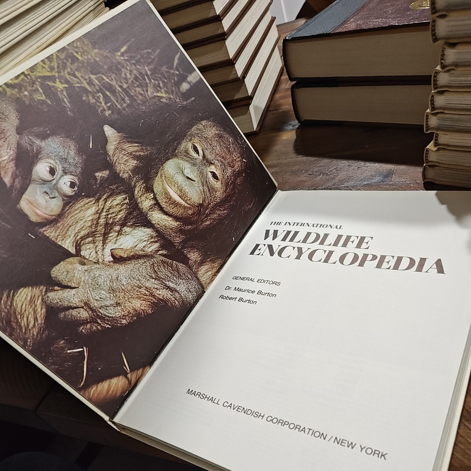 Vintage Funk and Wagnalls 1969 Hardcover Wildlife Encyclopedia Set Volumes 1-20
