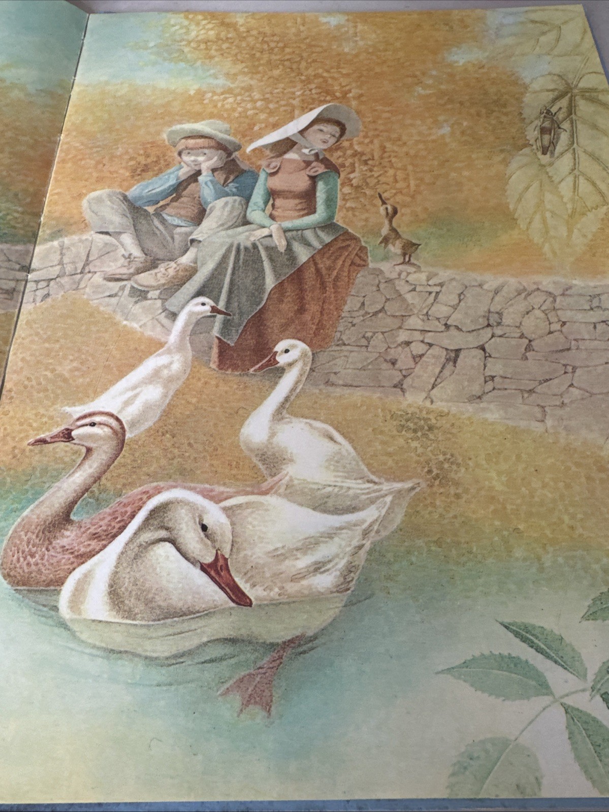 Vintage 1969 Storytime Treasury THE UGLY DUCKLING/THE PRINCESS WHO TENDED GEESE