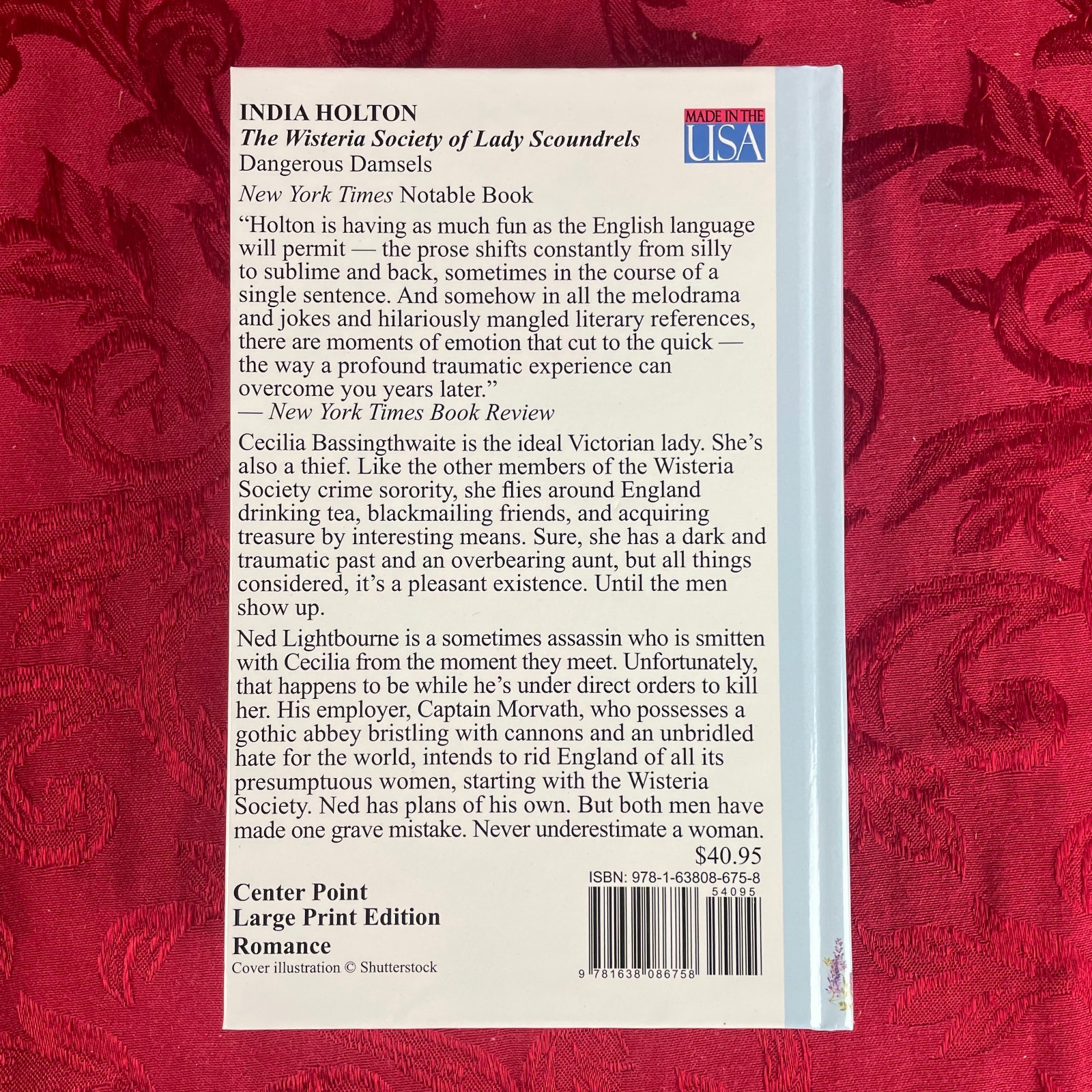 India Holton – THE WISTERIA SOCIETY OF LADY SCOUNDRELS (Hardcover) Large Print
