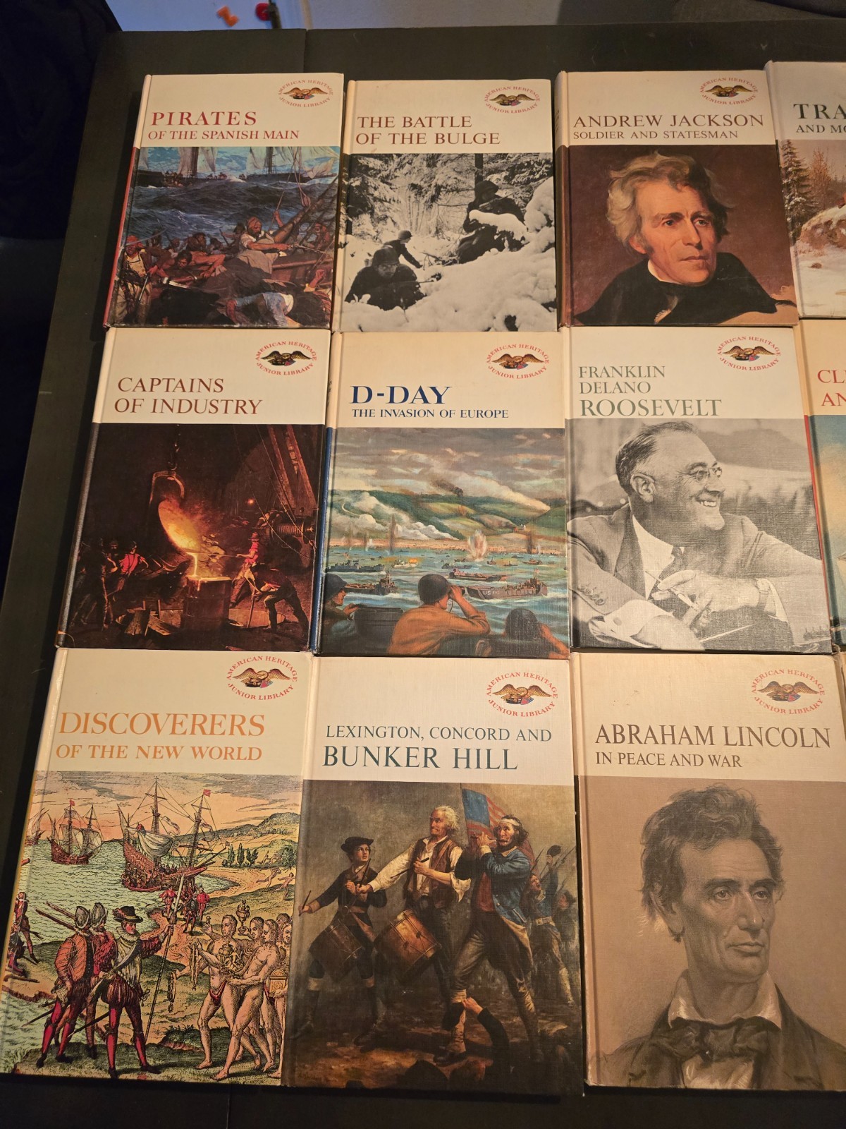Lot of 30 American Heritage Junior Library books Your Choice 1st editions