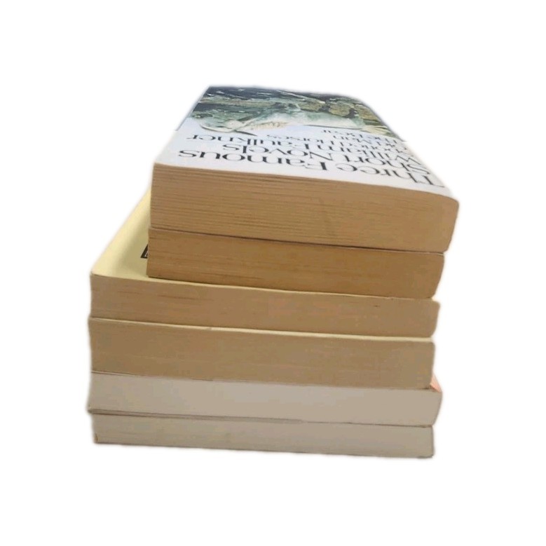 Lot of 6 Classic Books 4 TP/2 MM/Chaucer/Dante/Faulkner/Aeschylus/ Free Shipping