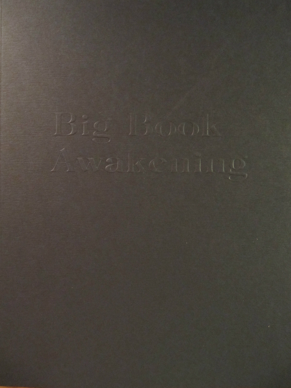 Big Book Awakening Alcoholics Anonymous Big Book Study Guide AA